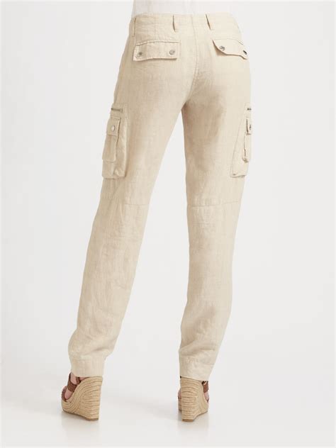 michael kors linen cargo pants|Michael michael kors linen pant + FREE SHIPPING .